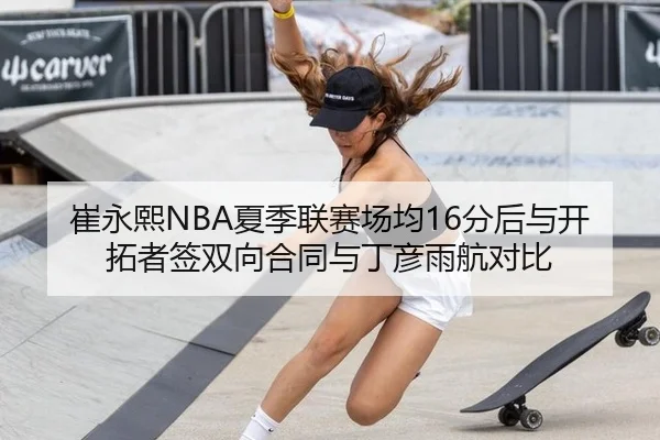 崔永熙NBA夏季联赛场均16分后与开拓者签双向合同与丁彦雨航对比